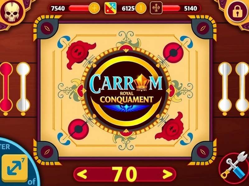 Carrom Royal Conqueror Game Screenshot